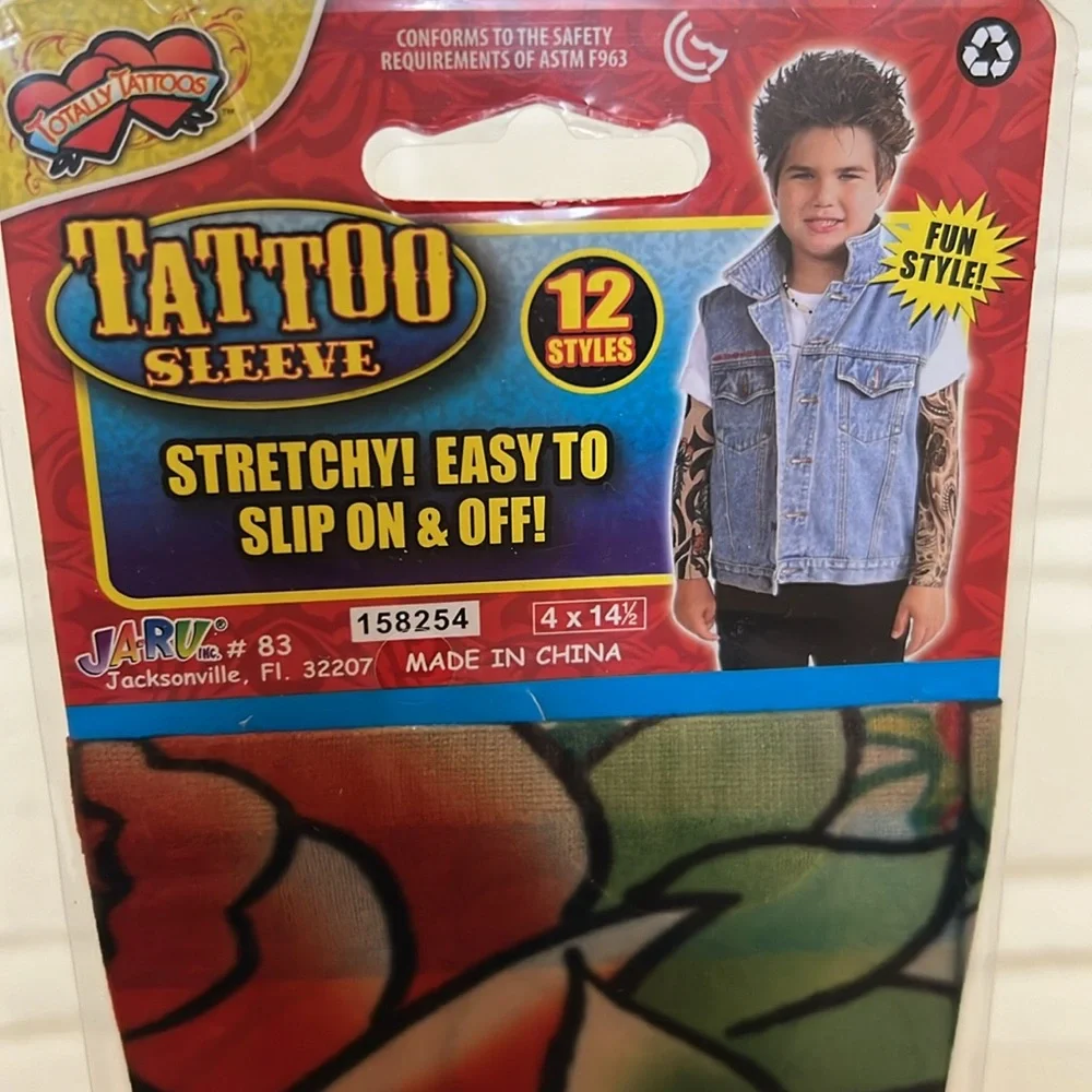 True Love Tattoo Sleeve 1 Pc. Stretchy Easy to Slip On & Off